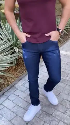Dê uma olhada em Kit 3 Calça Jeans Skinny Masculina Com Lycra Estica Muito link na Bio  #tiktok #viral #vestuario #masculino #jeans 