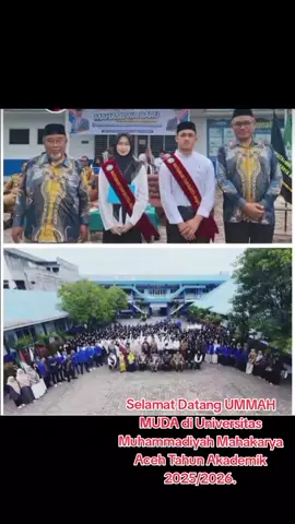 #*UMMAH (Universitas Muhammadiyah Mahakarya Aceh ) Sambut 330 Mahasiswa Baru, Tegaskan Komitmen Jadi Kampus Inklusif*, klik untuk baca: https://theacehpost.com/news/ummah-sambut-330-mahasiswa-baru-tegaskan-komitmen-jadi-kampus-inklusif/index.html@Machfud Azhari @Jafaruddin @Afwadi Ibrahim 