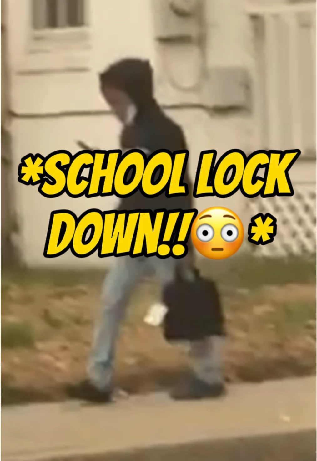When Your School Lockdown Is Going Viral On TikTok!!😳 #fyp #foryoupage #caughtoncamera #oscarsathome #foryou 