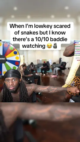 Got to remain calm… 😂😂 #kaicenat #mafiathon #baddie #fyp #snake 