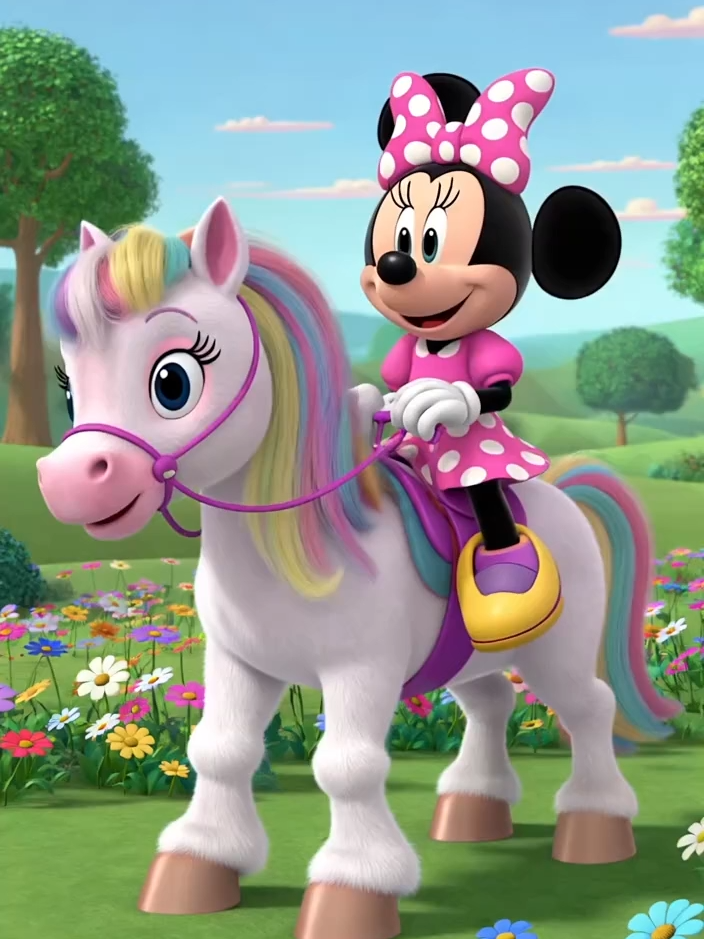 Minie pocotó pocotó pocotó #disney #minie #mickey #tiktok #kids #upacavalinho #cavalinho #pocoto #princess #girl #baby