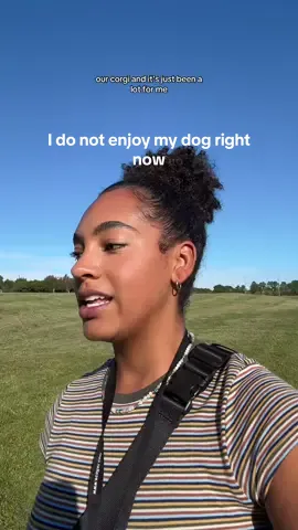 Let’s normalize that it’s okay to not enjoy your dog at  times… #dogmom #dogmomlife #highenergydog #giantschnauzer