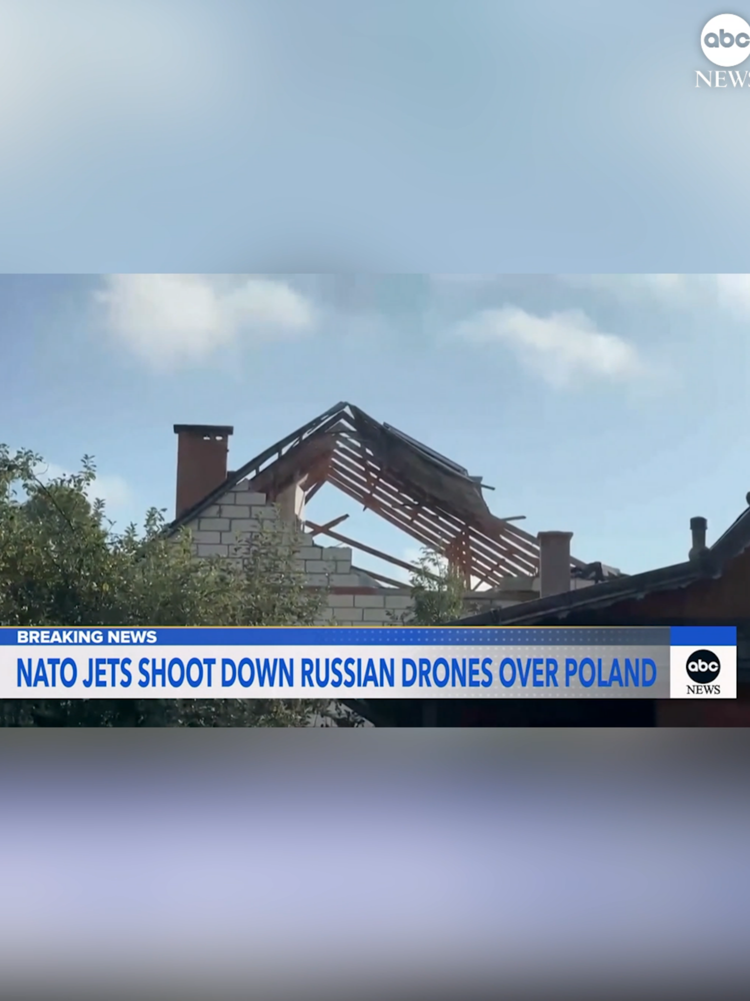A massive Russian drone attack on Ukraine spilled into Poland overnight. ABC News' Tom Soufi Burridge has the latest. #news #poland #russia #ukraine