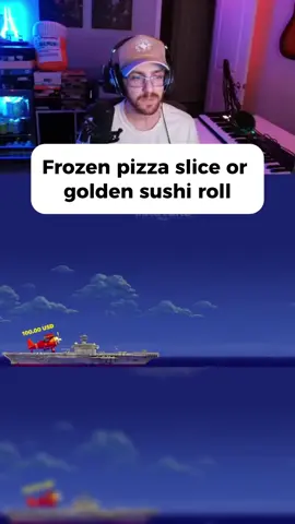 Frozen pizza slice or golden sushi roll #prophet #avia 