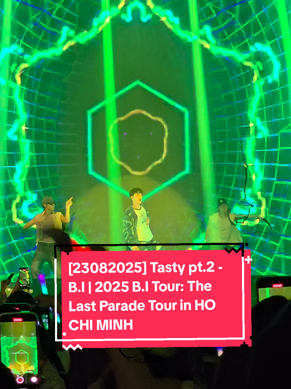 [23082025] Tasty pt.2 - B.I | 2025 B.I Tour: The Last Parade Tour in HO CHI MINH | #tasty   #KIMHANBIN #2025thelastparadeinhochiminh #thelastparade #t8musicchannel 