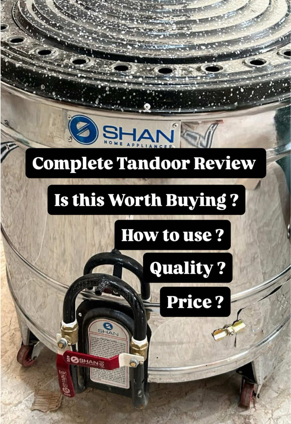 Grill Roast and Bake ✨ All in one Tandoor by Shan Home appliances. I ordered through Daraz  Quality 10/10 Full detailed video on my Youtube channel❤️ #baking #grill #quality #cooking #reviews 