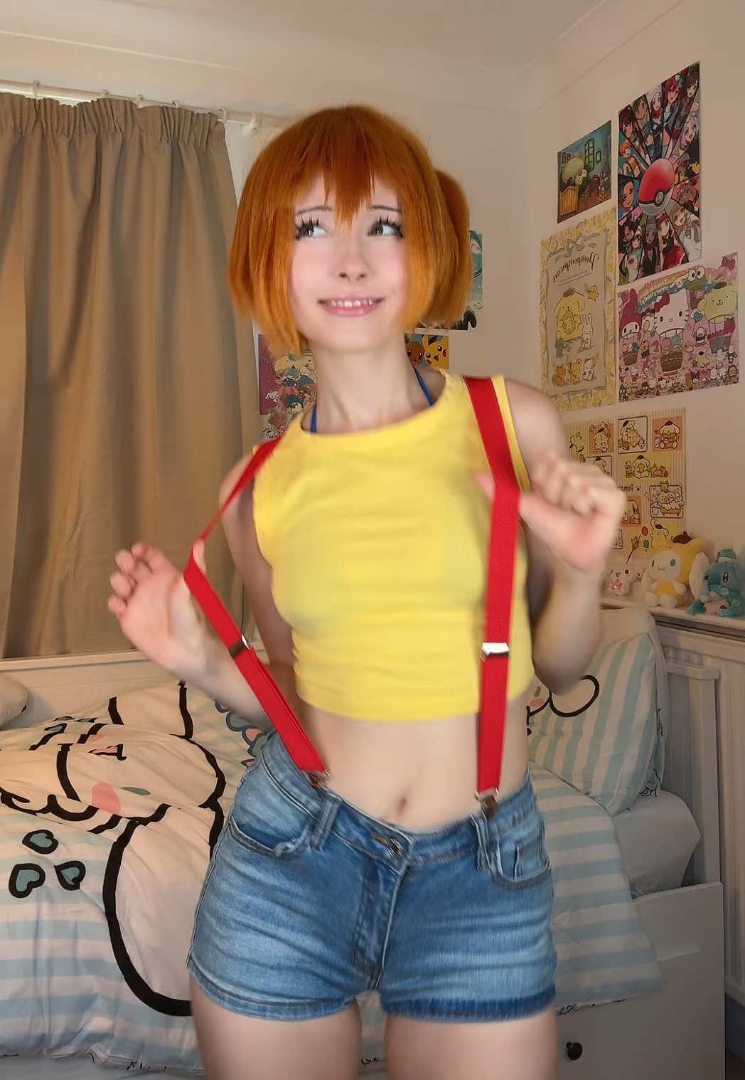 How do I stop the camera shaking 😭 #misty #pokemon 