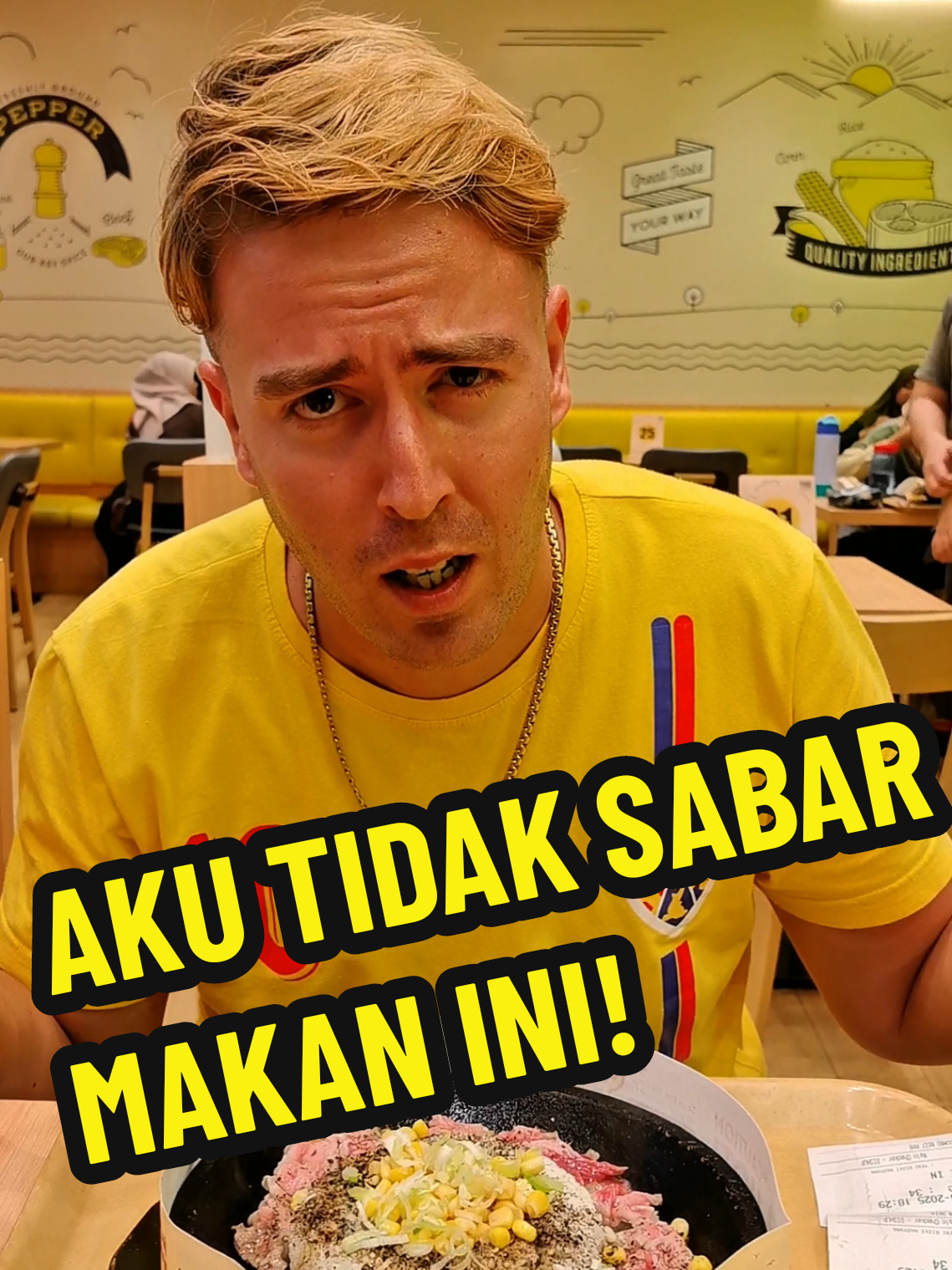 Aku tidak sabar makan ini! #indonesia #makanan #enak 