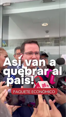 Van a quebrar a México. Muy pronto no habrá dinero ni para medicinas, ni para hospitales, ni para programas sociales. Cada peso terminará en los intereses de la deuda descomunal que Morena no deja de inflar.