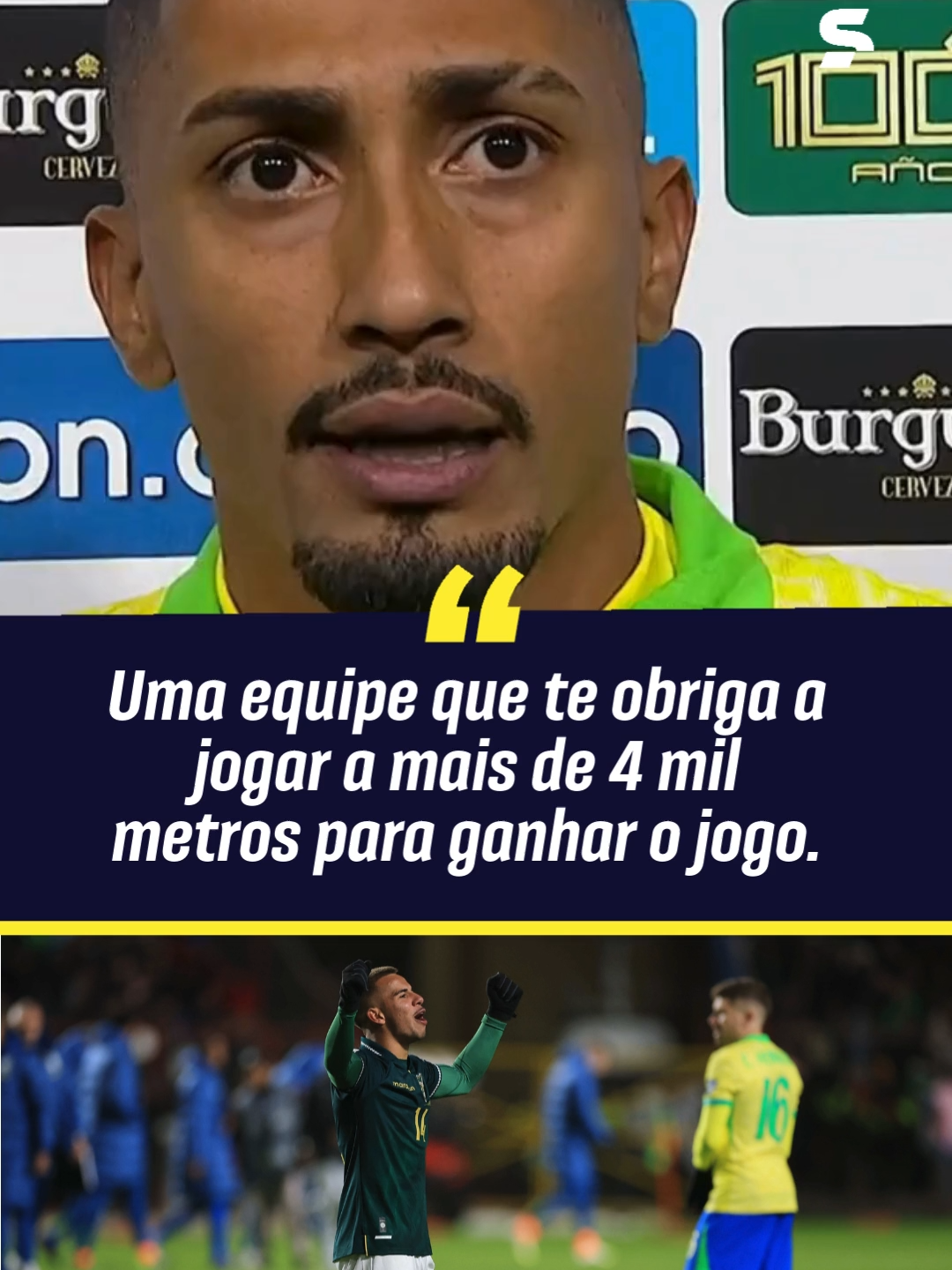 😤 NA BRONCA! ⚽🇧🇷 Raphinha não poupou críticas ao fato da Bolívia mandar seus jogos em El Alto, onde a altitude sempre pesa contra os visitantes. 🏔️💥 *Contém legenda automática #RedacaoSportv #SelecaoBrasileira #Ancelotti #Brasil #Raphinha