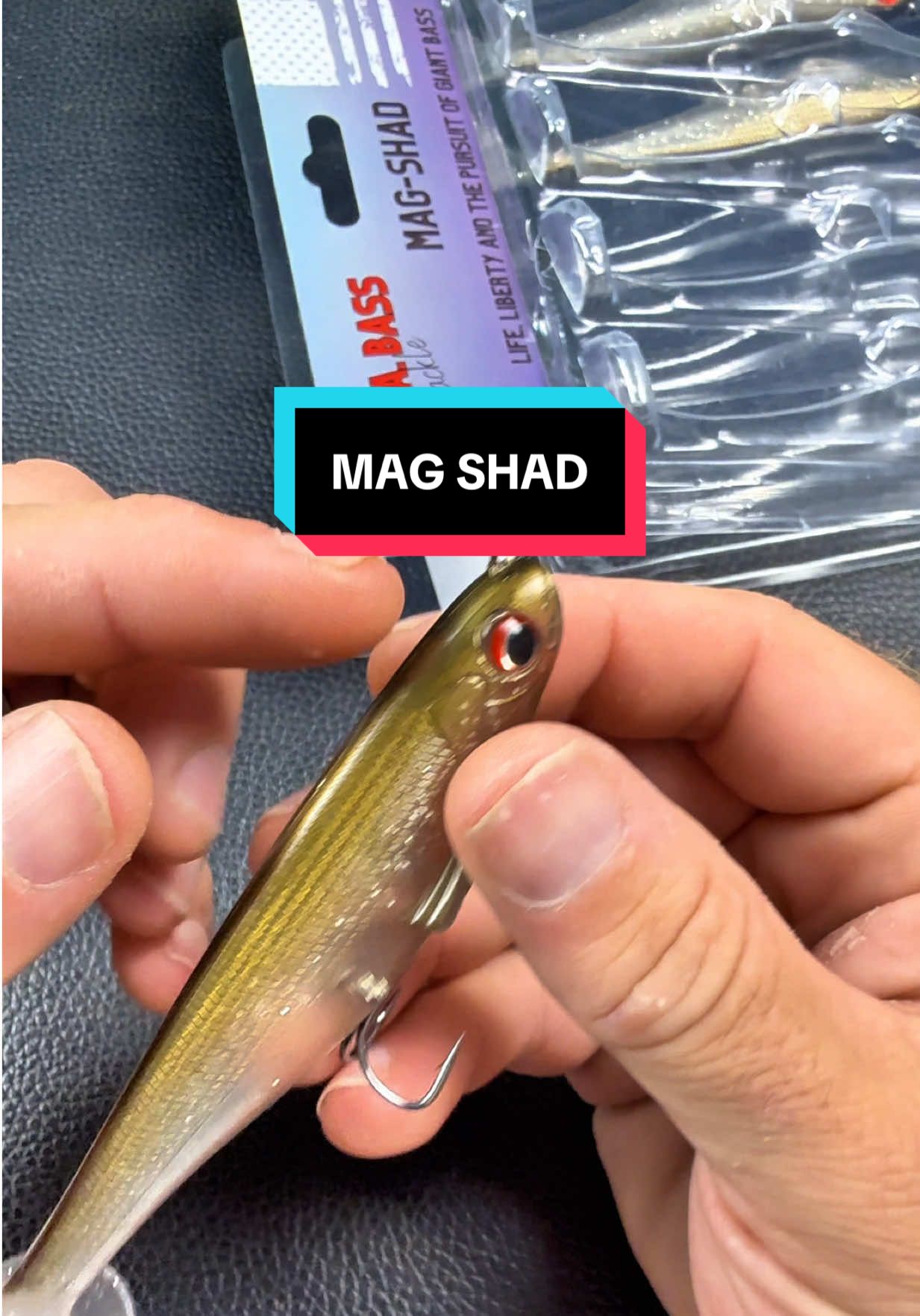 The @USA BASS TACKLE Mag Shad is legit. #swimbait #bassfishing #fishing #tonycollumfishing #usabasstackle 