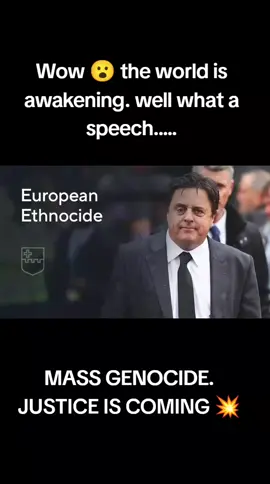 💥🛑BREAKING NEWS🛑💥🛑EUROPEAN ETHNOCIDE  🔥💥WHAT A SPEECH.🌟🔥   🛑PLEASES SHARE🛑 💥 JUSTICE IS COMING 💥💥💥💥💥💥💥💥💥💥💥🌎🌎🌎🌎🌎🌎🌎🌎🙏😮#viral #fyp #awakening #shorts #justice @everyone🔥🔥🔥🔥🔥🔥🔥🔥🔥🔥🔥🔥🔥🔥🔥🔥🔥🔥🔥🔥🔥🔥🔥🔥🔥🔥🔥🔥💥💥💥💥💥💥💥💥💥💥💥💥💥💥💥💥💥❤️❤️❤️❤️❤️❤️❤️❤️ 