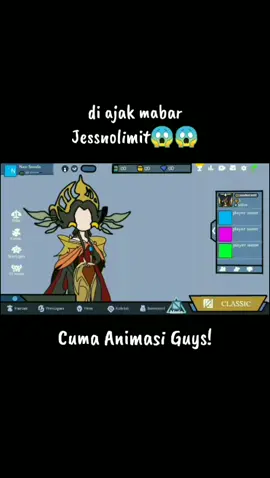 alamak di invite jessnolimit #animasi #flipaclip #fyp #viral #mlbb 