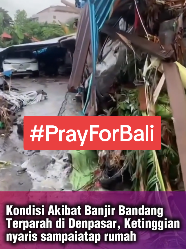 Banjir Besar Terjang Denpasar, Belasan Korban Jiwa, Ratusan Warga Mengungsi Denpasar, 10 September 2025 — Hujan deras dengan intensitas tinggi sejak Selasa malam (9/9) hingga Rabu dini hari (10/9) menyebabkan banjir besar melanda Kota Denpasar dan sejumlah wilayah di Bali. Banjir bandang disertai longsor itu menimbulkan korban jiwa, kerusakan infrastruktur, serta mengganggu aktivitas masyarakat. #banjirbali  #denpasardarurat  #prayforbali  #balifloods2025  #savebali 