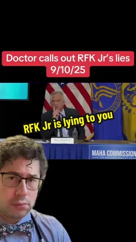 RFK Jr is lying to you about vaccines. #vaccine #tiktokdoc #LearnOnTikTok 