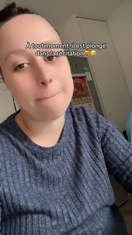 @S A N I M  À tout moment, il est plongé dans la récitation😻😅