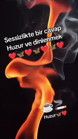 huzurdur sessizlik
