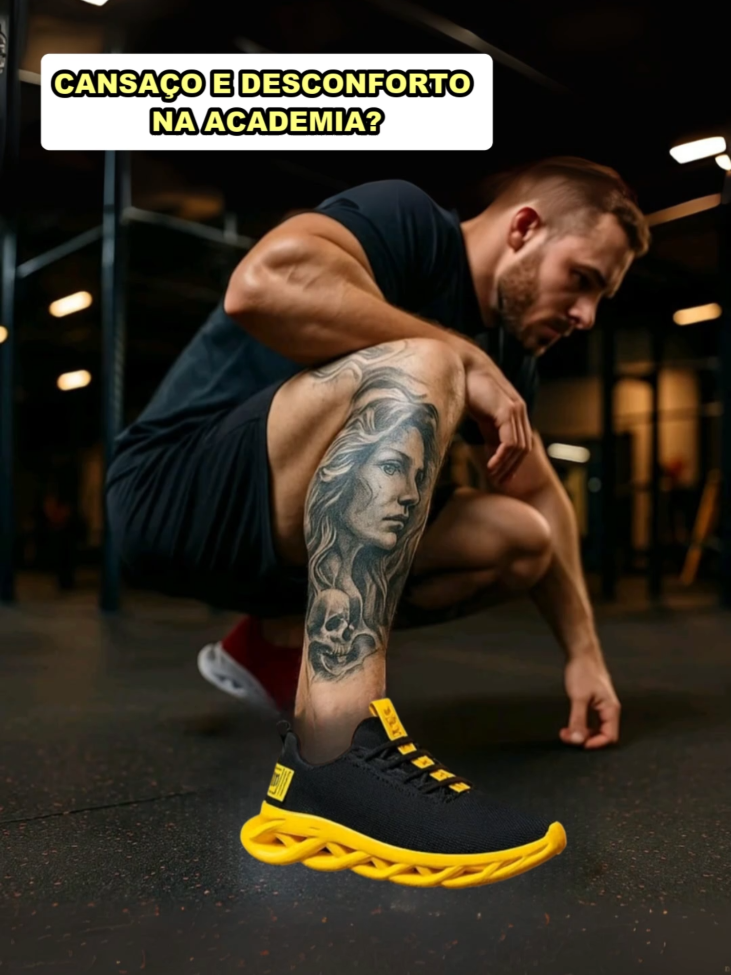 Tênis Masculino Esporte De Caminhada Academia Confortável Leve Antiderrapante #TikTokShopChegou #tiktokshopchegou #tiktokshop