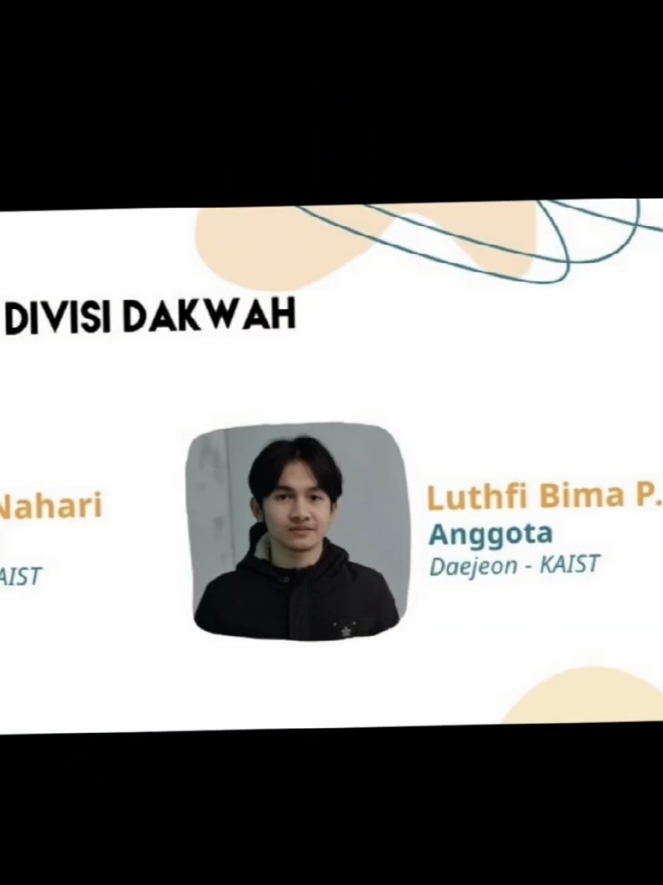 MasyaAllah Tabarakallah, lihat guys Luthfi masuk Divisi Dakwah 🥹🙌🏻 benar-benar definisi dari 