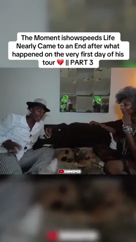 PART 3 || The Moment ishowspeeds Life Nearly Came to an End after what happened on the very first day of his tour 💔  #Ishowspeed #ishowspeedclipz #fyp 