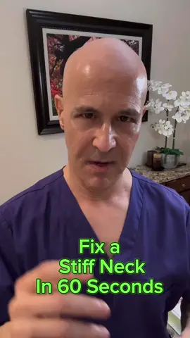 Help a Stiff Neck!  #drmandell #health #healing #neck