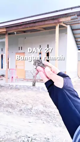 Alhamdulillah... Day 27 proses pembangunan rumah GRC 🌻 #rumahsyafiq #rumahsederhana #rumah6x6 #rumahgrc 