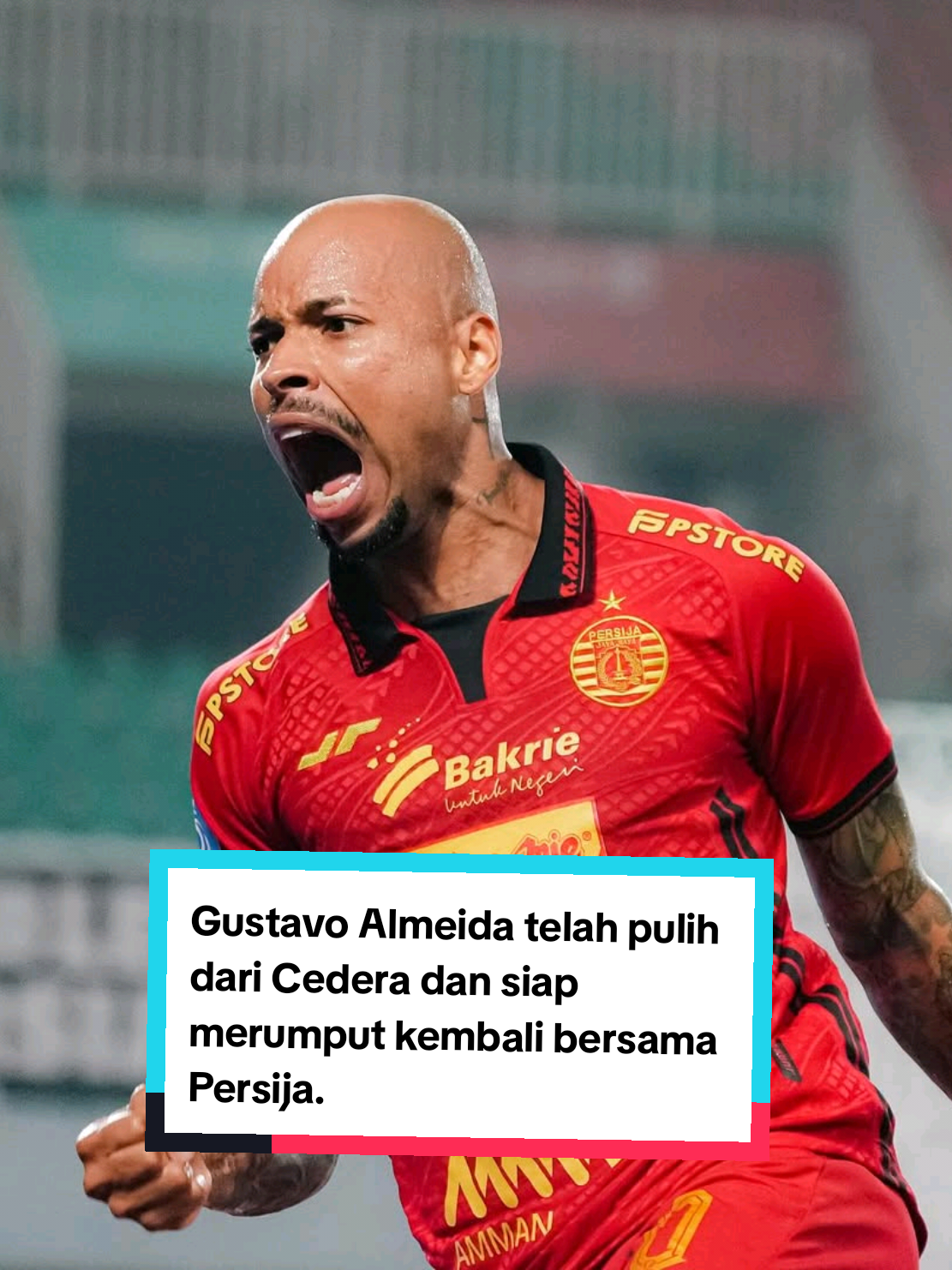 Gustavo Almeida telah pulih dari Cedera dan siap merumput kembali bersama Persija.  #persija #persijajakarta #brisuperleague #liga1indonesia #football 