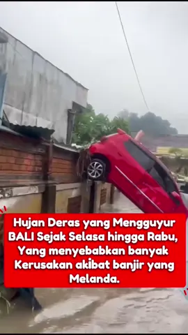 Informasi Terkini - Wiraraja, Ubung kaja, Hujan deras yang mengguyur sejak Selasa hingga Rabu pagi ini menyebabkan sejumlah mobil dan bangunan mengalami kerusakan. Terlihat beberapa kendaraan dalam kondisi penyok bahkan ada yang terbalik. Mari kita doakan bersama agar warga yang terdampak diberi kekuatan dan keselamatan dalam menghadapi musibah ini. #videotiktok #pajakindonesia #videoviralitiktok #bali 