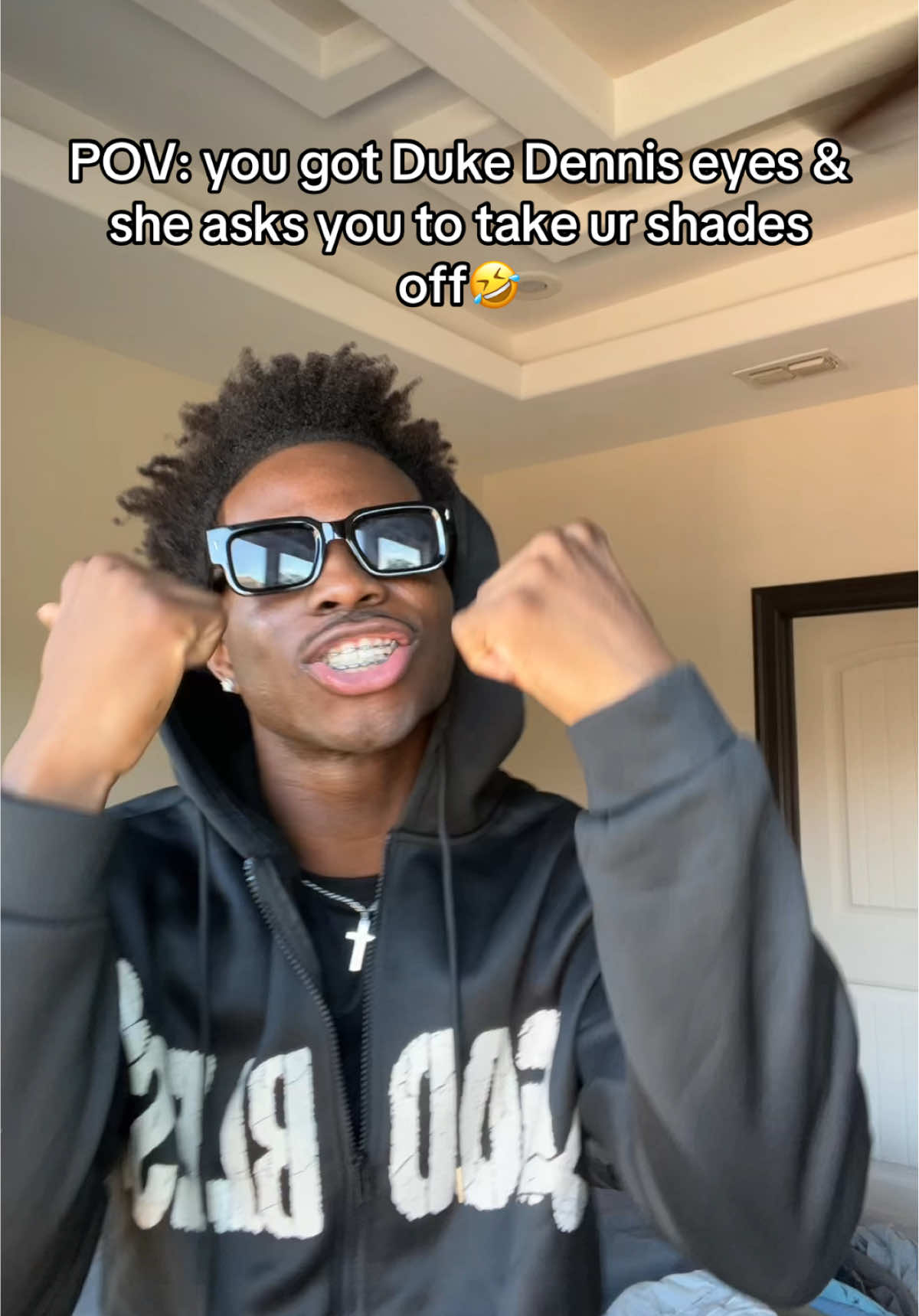 I’m not going for that no way😂 #sunglasses 