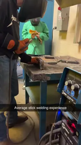 Stick welding at its finest (This video is satire)