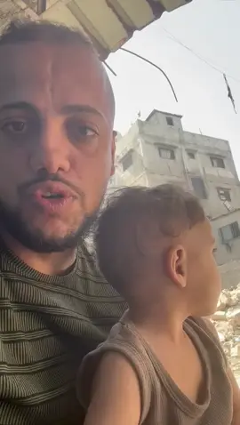 I know your sick of hearing me beg to keep us alive but I don’t know what else to do. My son Nabil isn’t pointing at the birds… there is none, it’s the planes, he doesn’t know that those planes could end us. Please help me protect him. #palestine #fyp #foryoupage 