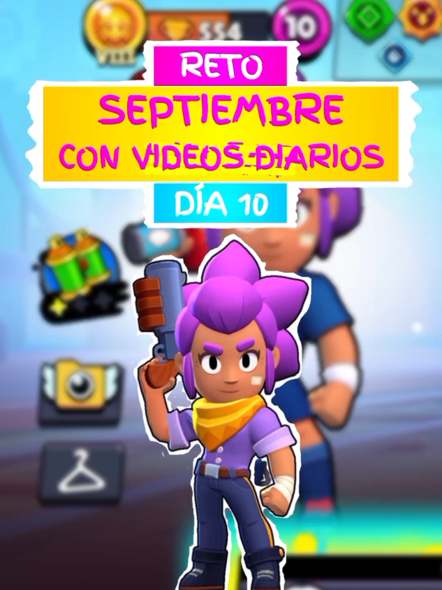 SEPTIEMBRE CON VIDEOS DIARIOS DÍA 10 - JUGANDO BALÓNBRAWL CON SHELLY #brawlstars #brawlstarstiktok #brawl #supercell #gaming 