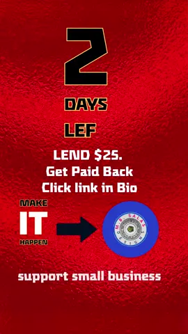 LINK IN BIO! 48 HOURS LEFT!Two. Days. Left. Tap the link before it's too late! Let's go! #FinalHours #Crowdfunding #EcoFriendly #Sustainable #fund 