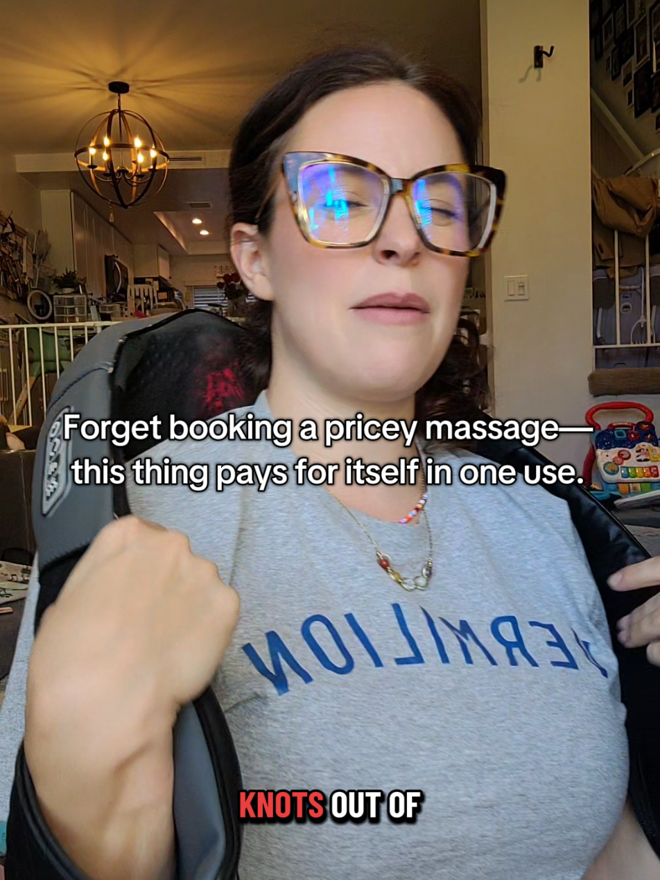 hearing it is a different level #nekteck #massager #shiatsumassage #athomemassage #tiktokshopcreatorpicks ad