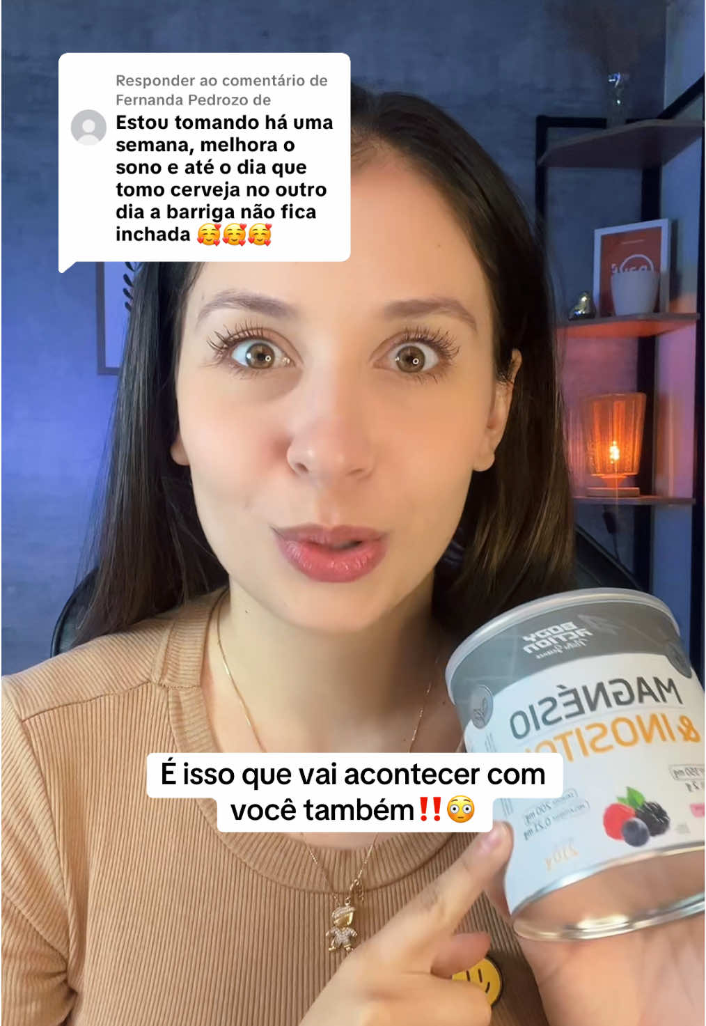Respondendo a @Fernanda Pedrozo de  🥰🤌🏼 E você vai esperar até quando pra comprar o seu ???  #magnesio #magnesioinositol #cortisolelevado #cortisol #saude 