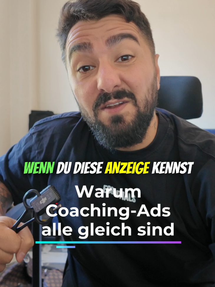 Alle Coaching Ads sind gleich: 👉 Willst du raus aus dem Hamsterrad? 👉 Ich war wie du – jetzt 6-stellig! 👉 Ich nehme nur noch 10 Kunden auf! 🤡 Spoiler: Er nimmt jeden. Auch mich. Leider. Diese Ads sind das neue Horoskop: passen auf alle, helfen niemandem. 👉 Markier jemanden, der sowas schon fast gekauft hätte. 😂 #AliKannNix #CoachAli #ComedyDE #CoachingFail #Hamsterrad 