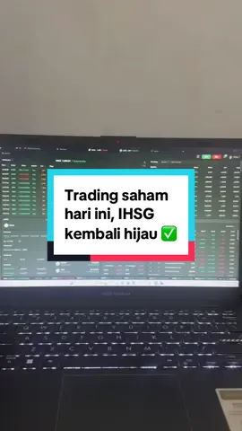 IHSG kembali hijau bro! gimana menurut kalian? share dikolom komentar. Follow biar tidak ketinggalan update saham selanjutnya ‼️ save dan share ke teman kalian yang lagi belajar saham ✅ #fachriazhari #tradingsaham #investasisaham #kontenviral #fyp 