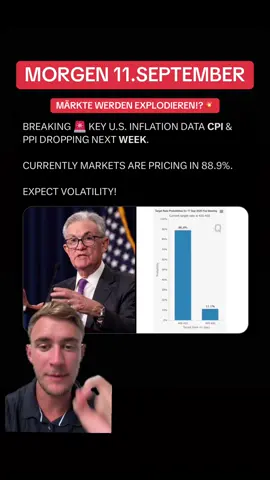 Märkte können crashen! CPI können die Märkte crashen! 👀📉 #forex #tradingtipp #xauusd #forexdeutsch 