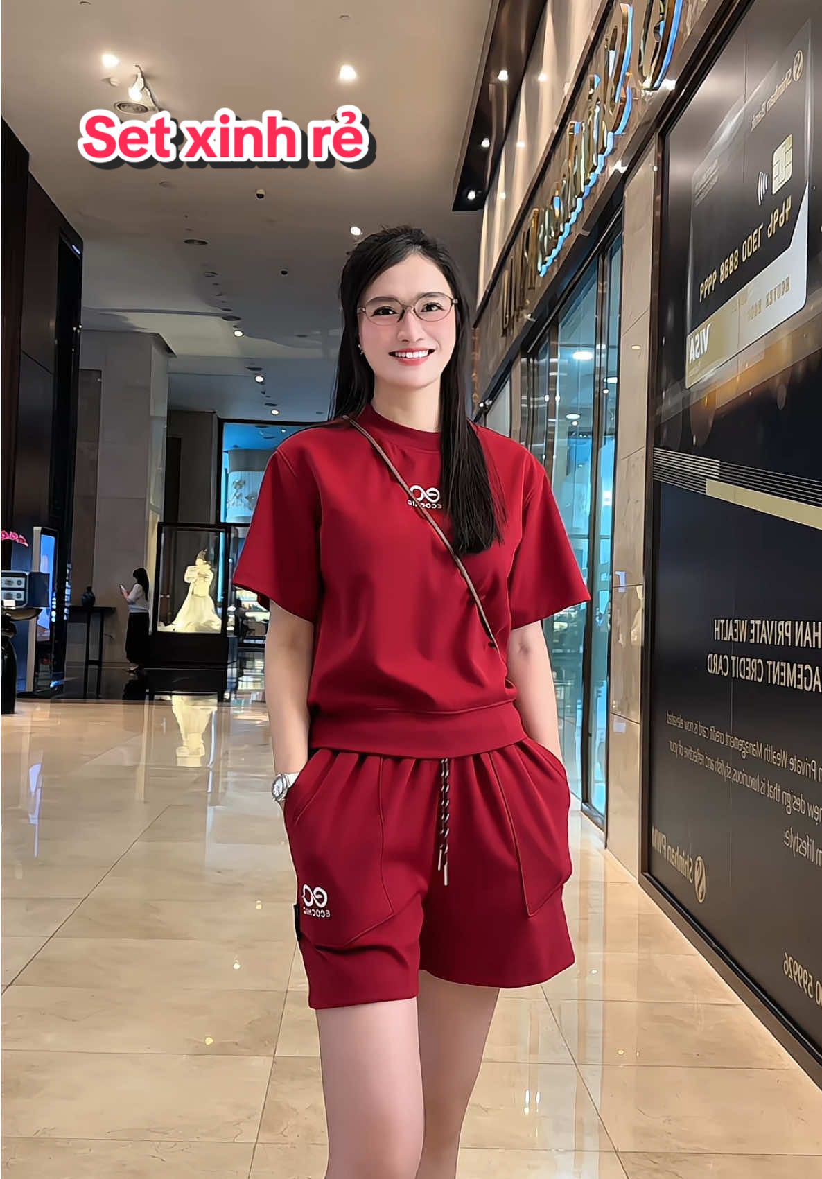 Set Bộ Cộc ECOCHIC NEW LOGO sà lé đậm sâuuuu #setdoxinh #setecochic #ecochic #quynhchanhsa 