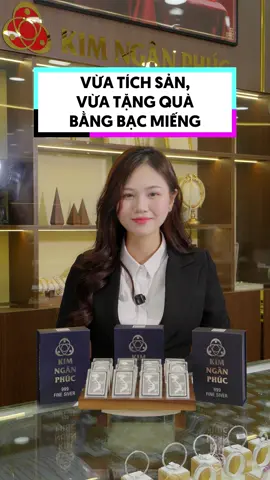 ⭐ Bạc Miếng #KimNganPhucKDJ : Quà tặng gắn kết - Đầ.u t.ư sinh lời 🫰❤️ #bacthoikdj #dautuantoan #tichsan #mpickagency 