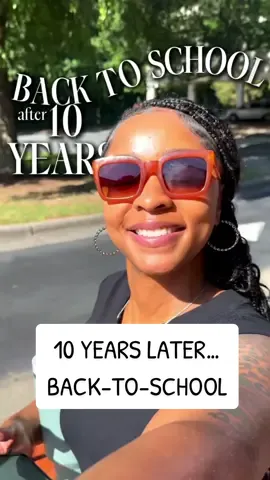 10 years ago you couldn’t tell me going BACK-TO-SCHOOL would’ve been in the plan. But these MILITARY EDUCATION benefits will get used, you feel me? What better time than NOW (well next semester cause I haven’t applied yet…PART II?)  💚💛 @UNC Charlotte first post undergrad college tour ✅ #backtoschool #dopeexperiences #itsnevertoolate #gradschool #charlotteuniversities 