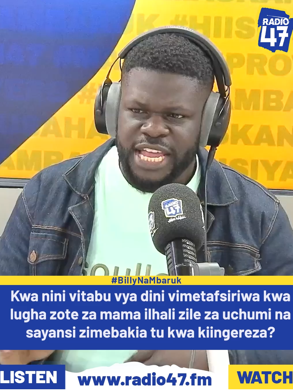 Kwa nini Mwafrika akitengeneza gari, 'Wazungu' watadai si salama kwa maisha ya watakaolitumia? #BillyNaMbaruk #HapaNdipo Billy Miya