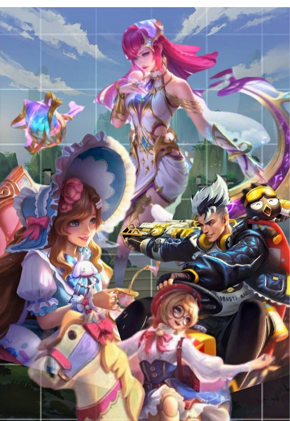 Skin Limited Ekslusif Dievent Sanrio! #MLBBSanrio #MLBBAllStar #MLBBMysticMeow #MLBBDinoPlanet #MobileLegends 