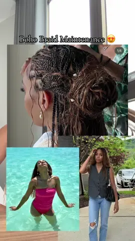 3 tips I use to maintain my boho braids with human hair from @ywigs_tiktok  Braider: @Doro’s touch 🇻🇳🇻🇳🇻🇳  Color: 613/27/30 Length: 18” human hair  #bohobraids #blondebraids #blondebraids #vietnambraiders #ygwigs 