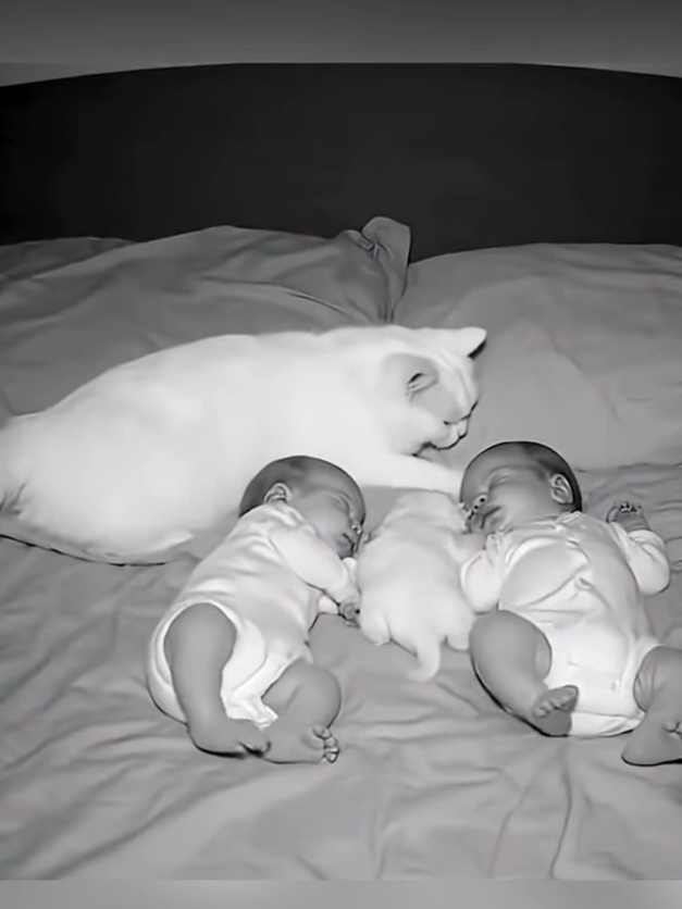 Pet loves babies #PetsOfTikTok #petlover #catsoftiktok #cat #fyp @tiktok creators 
