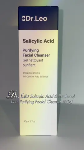 lovee this cleanser!💗#drleoph#facialcleanser#salicylicacid#skincare#fyp 