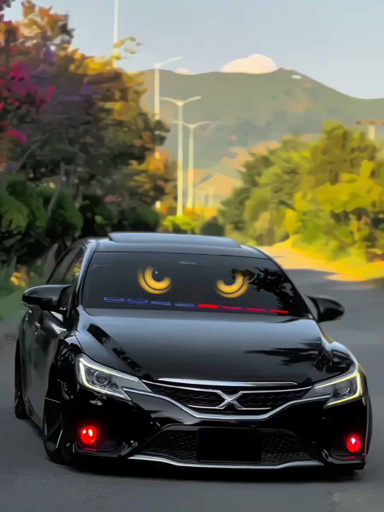 Hai Ye Nasha..🖤🥵  #armanclicks #modifiedcar #markx #markxlover #capcutpro 