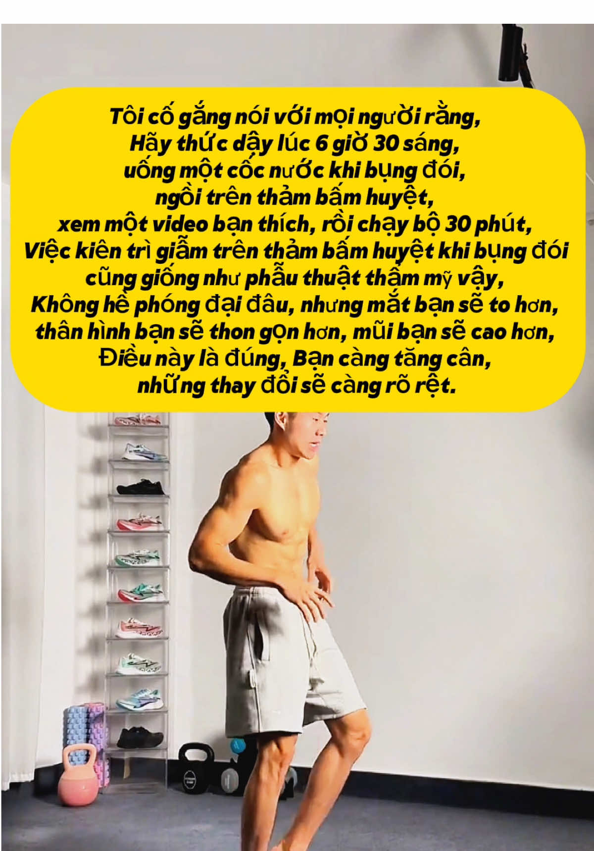 Chỉ cần bạn kiên trì giẫm lên thảm massage chân sẽ giúp cơ thể bạn trở nên thon gọn lại sau 1 tháng kiên trì tập luyện và ăn chế độ #tapgymdungcach #thammassagechan #thammassage #massagechan #baitapgiamcan 