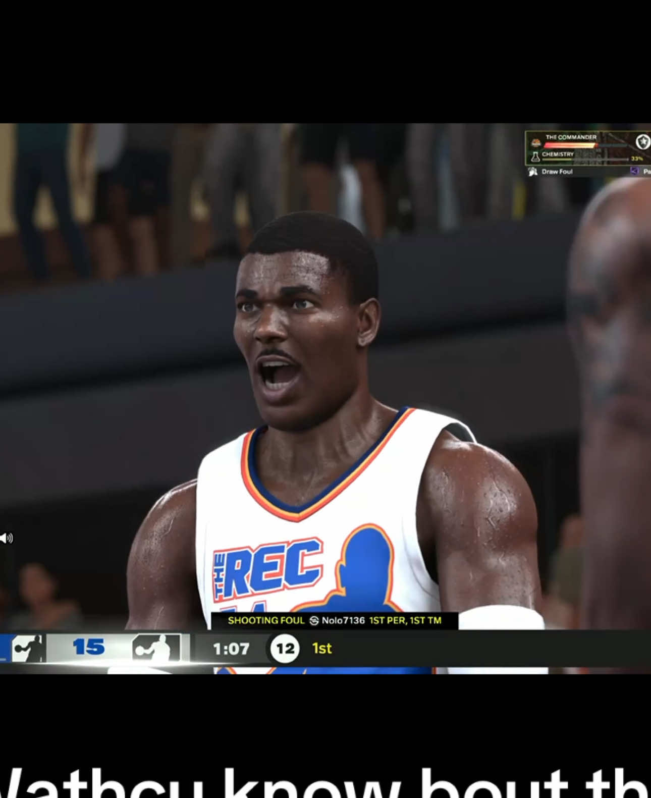 Puttin these young bucks in the blender. Get em all confused they now they jumping for hopes and dreams 👴🏾. #2kcommunity #2k26 #2kcontent #nba2k #oldhead 