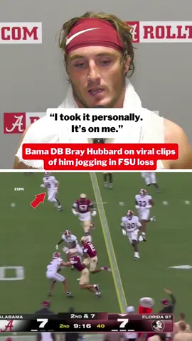 “You ever poured gas on a fire? … Coaches see it. I see it. It’s obvious. I gotta take it on myself.” 🗣️ #cfb #CollegeFootball #alabamafootball 